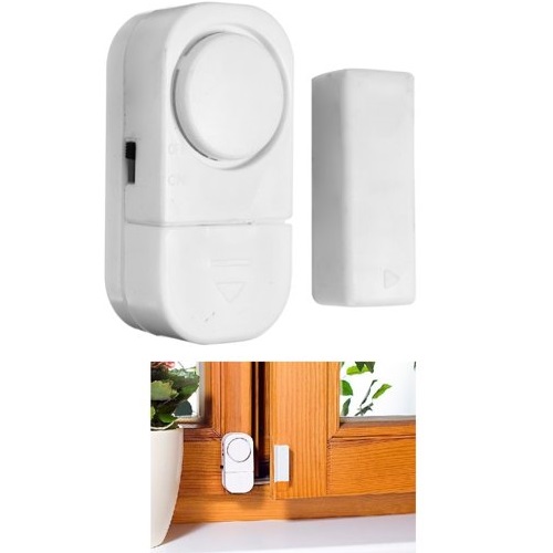 Door Window Sensor Alarm System With Inbuilt Siren